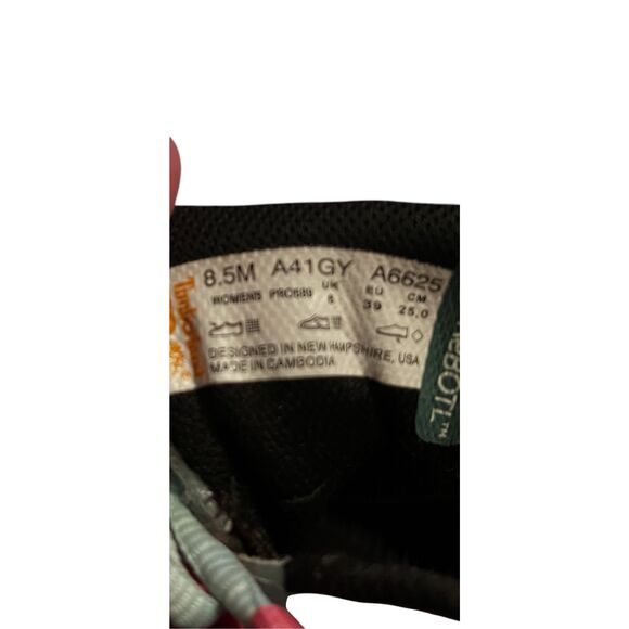 Timberland PRO Womens Pink Light Green Radius Composite Safety Toe Shoes 8.5M - Picture 5 of 11